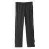 Silverts Men's Easy Touch Side Zip Pant with Catheter Access, Black, Medium