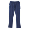 Silverts Women's Open Back Fleece Pant, Navy Blue, Large