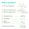 Breast Pump Replacement Parts Kit Evenflo Advanced For Evenflo Advanced Double Electric Breast Pump 12/CS