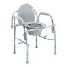 McKesson Commode Chair, 13-3/4 Inch Seat Width