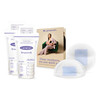 Lansinoh Nursing Pad Bundle  two Stay Dry Nursing Pads and two Breast Milk Storage Bags