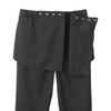 1227368_EA Adaptive Pants Silverts Open Back X-Large Black Female 1/EA