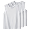 Silverts Women's Adaptive Open Back Sleeveless Camisole, White, Small - 3 Pack