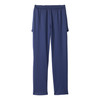 Silverts Women's Open Back Soft Knit Pant, Navy Blue, X-Large