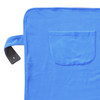 1227425_EA Wheelchair Blanket Silverts 26 X 34 Inch Polyester Fleece 1/EA