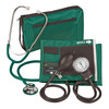 Combo ProKit Aneroid Sphygmomanometer Unit with Stethoscope, Green