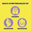 Cramp Relief Midol 650 mg Strength Capsule 20 per Bottle 1/BT