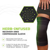 Knee Support Green Drop Large / X-Large Pull-On 16 to 19 Inch Thigh Circumference Left or Right Knee 48/CS