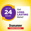 Nausea Relief Dramamine Motion Sickness All Day Less Drowsy 25 mg Strength Tablet 8 Per Box 8/BX