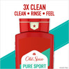 Body Wash Old Spice Pure Sport Liquid 18 oz. Bottle Clean Scent 1/EA