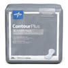Bladder Control Pad Contour Plus Ultimate 8 X 17 Inch Heavy Absorbency Super Absorbent Core One Size Fits Most 168/CS
