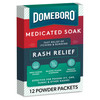 Itch Relief Domeboro Rash Relief 0.5% Strength Powder 2.7 Grams Individual Packet 1/EA