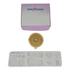 Ostomy Barrier Safe n Simple Trim to Fit, Standard Wear Adhesive Tape Collar 57 mm Flange Up to 1-1/2 Inch Opening 5 X 5 Inch 5/BX