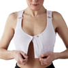 Post Surgical Bra Shirl White Super Queen Size 36/CS