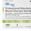 Blood Glucose Test Strips McKesson TRUE METRIX PRO 100 Strips per Pack 100/BX