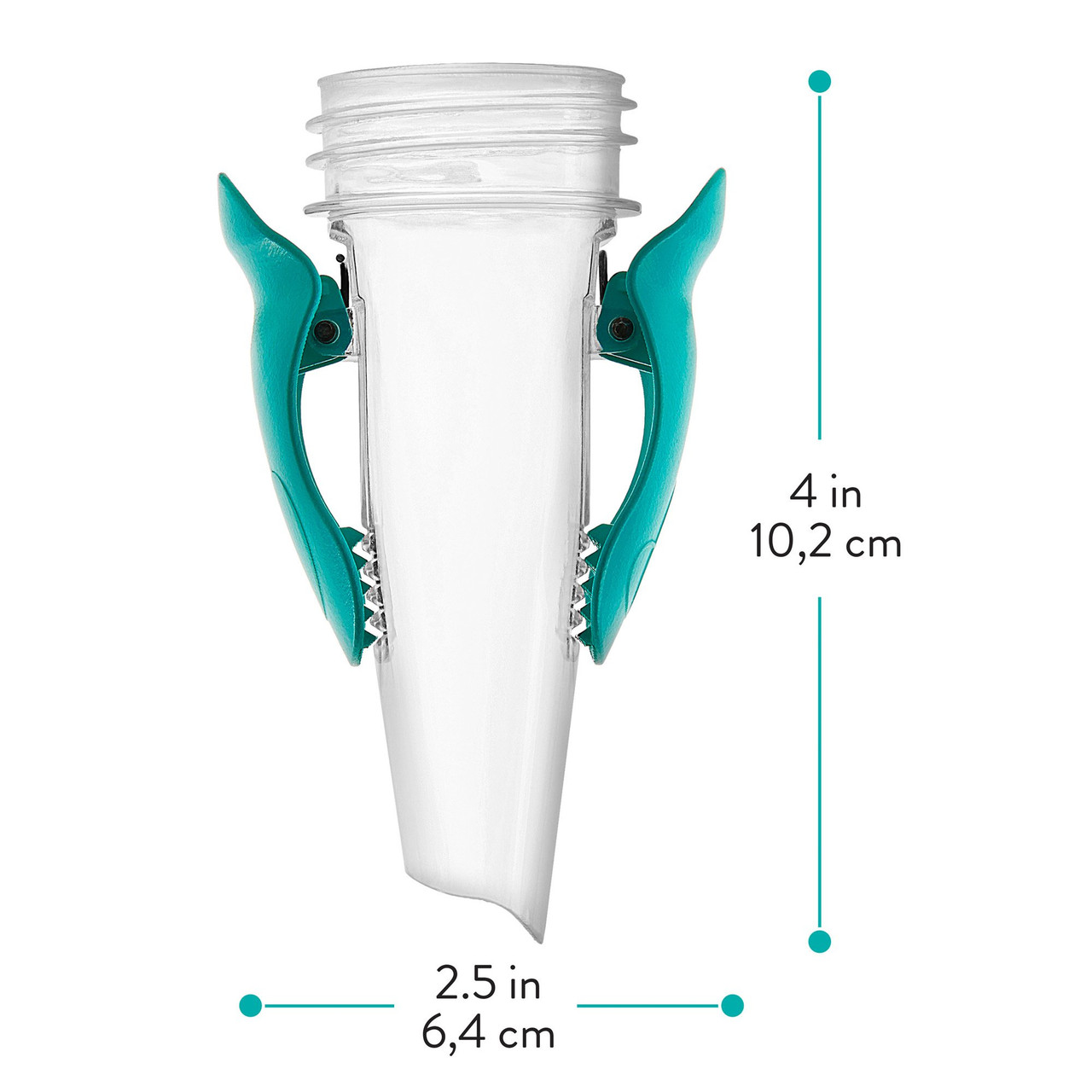 Breast Milk Storage Bag Adapter Evenflo Advanced For Evenflo Advanced Breast Pumps and Most Other Standard Neck Breast Pump Brands 12/CS