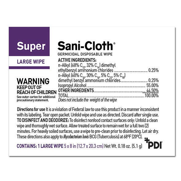 Surface_Disinfectant_Cleaner_WIPE__SANI-CLOTH_GERMICIDAL_INDIVIDUAL_WRAP_5X8_(50/BX)_Cleaners_and_Disinfectants_928732_H04082