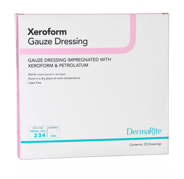 Xeroform Xeroform Petrolatum Impregnated Dressing, 2 x 2 Inch