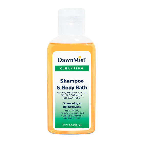 DawnMist Shampoo and Body Wash 2 oz. Squeeze Bottle