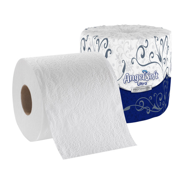 Angel Soft Ultra Professional Series Toilet Paper, Soft, Absorbent, 2-Ply, White, 450 Sheets
