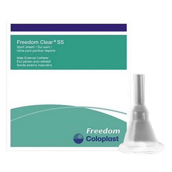 Coloplast Freedom Clear SS Male External Catheter, Small