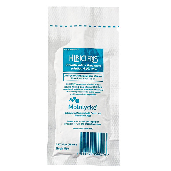 Hibiclens Surgical Scrub, 15 mL Individual Packet