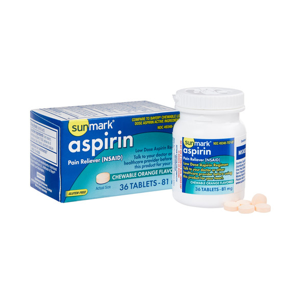 sunmark Low Dose Aspirin Pain Relief