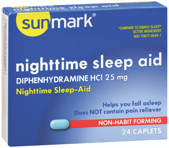sunmark Diphenhydramine Sleep Aid