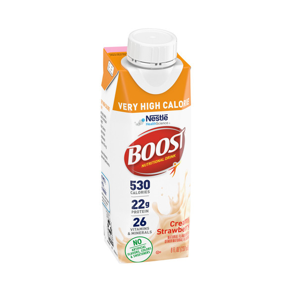 Boost Very High Calorie Strawberry Oral Supplement, 8 oz. Carton