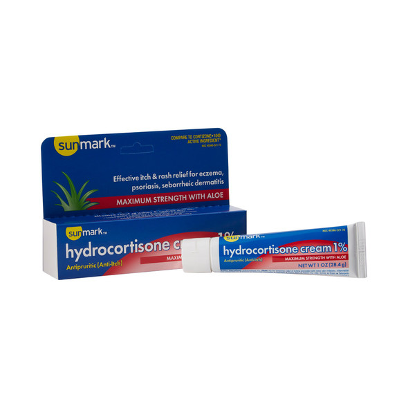 sunmark Hydrocortisone Ointment 1% Maximum Strength with Aloe