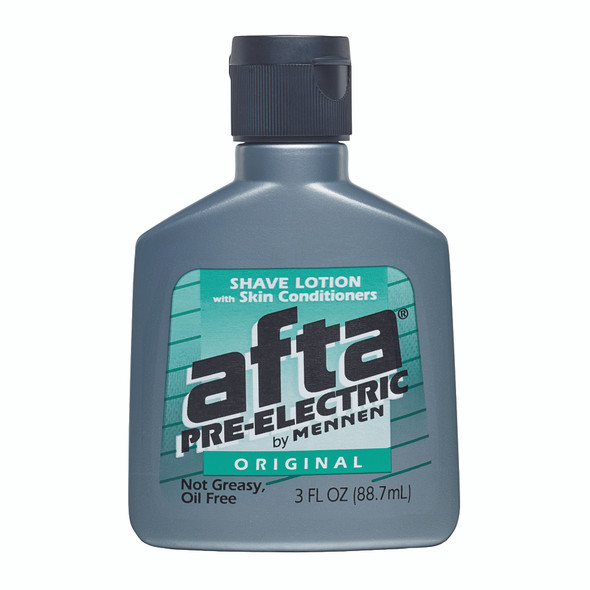 Afta Pre-Electric Shave Lotion, Original Scent, 3 oz. Bottle