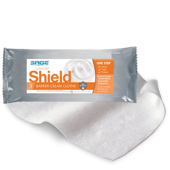 Shield Barrier Cream Cloths, Soft Pack