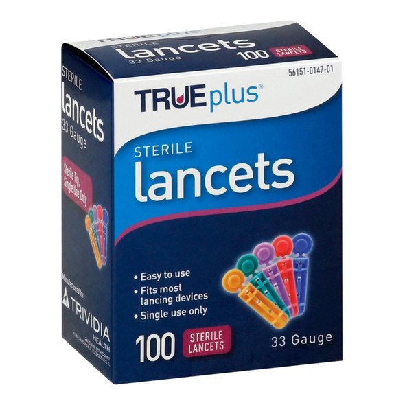 TRUEplus Sterile Lancets