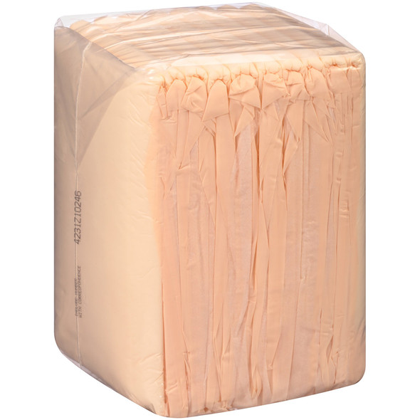 Attends Care Dri-Sorb Advanced Underpads, Heavy Absorbency, Disposable, Peach, 30" x 30"