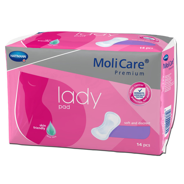 MoliCare Premium Lady 1.5 Drop Bladder Control Pad, One Size Fits Most