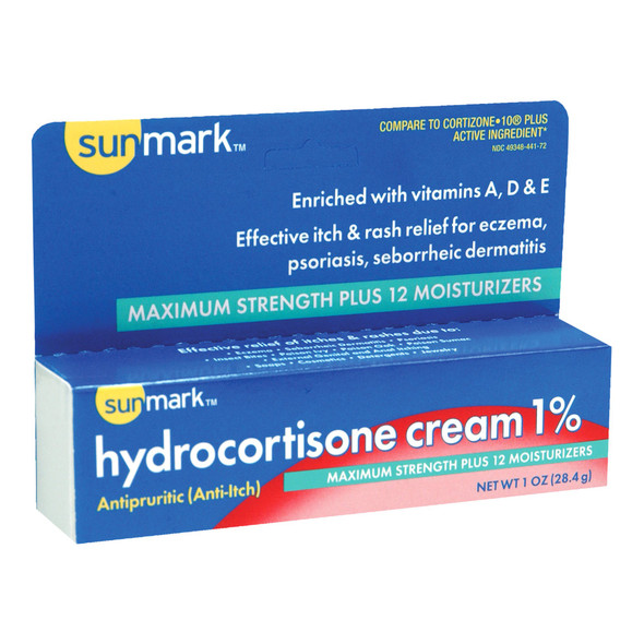 sunmark Hydrocortisone Itch Relief, 1-ounce Tube