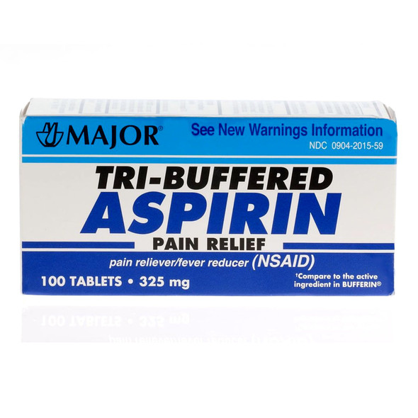 Major Aspirin / Calcium Carbonate Pain Relief