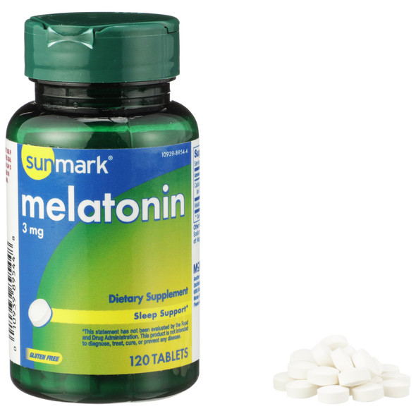 sunmark Melatonin Natural Sleep Aid