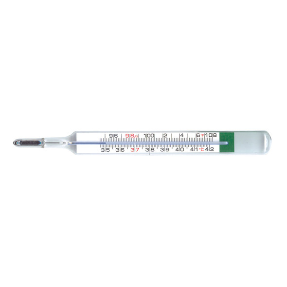 Glass_Oral_Thermometer_THERMOMETER__MERCURY_FREE_(100/CS)_Glass_Thermometers_491097_20010-100
