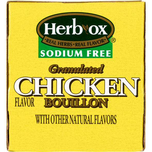 Instant_Broth_BROTH__CHICKEN_BOUILLON_SODIUMFREE_HERBOX_(50/BX_6BX/CS)_Oral_Supplements_36087