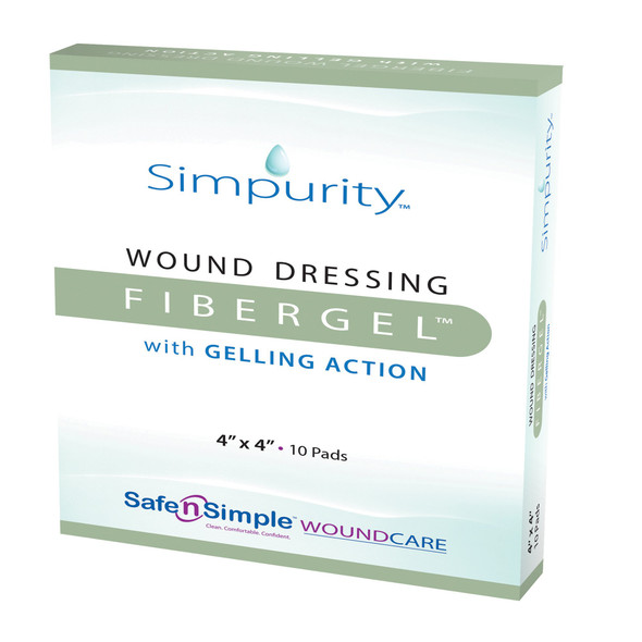 Safe N Simple Fibergel Wound Dressing