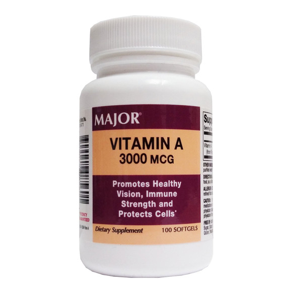 Major Vitamin A Supplement
