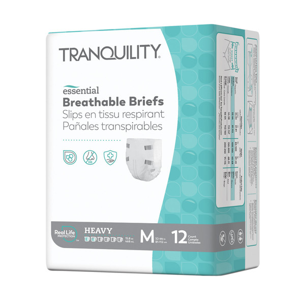 Tranquility Essential Heavy Incontinence Brief, Medium