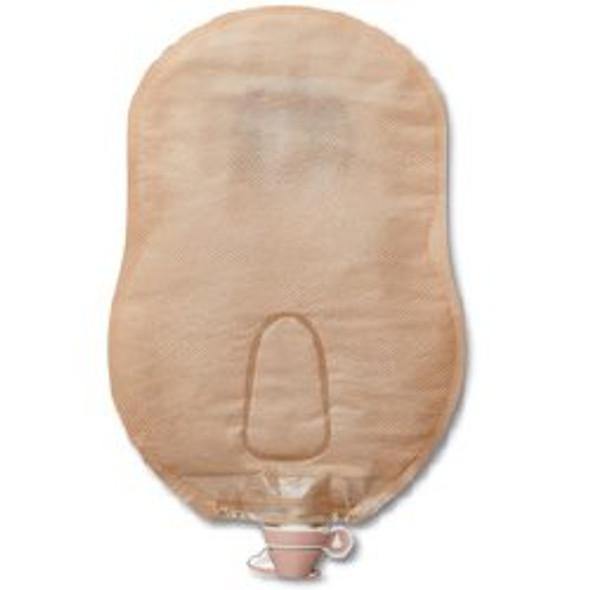 Premier One-Piece Drainable Ultra Clear Urostomy Pouch, 9 Inch Length, Up to 2 Inch Stoma