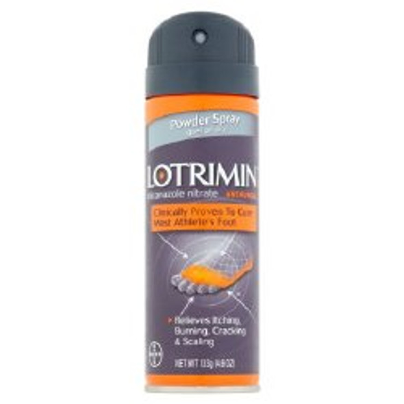 Lotrimin AF Miconazole Nitrate Antifungal, 4.6-ounce spray can
