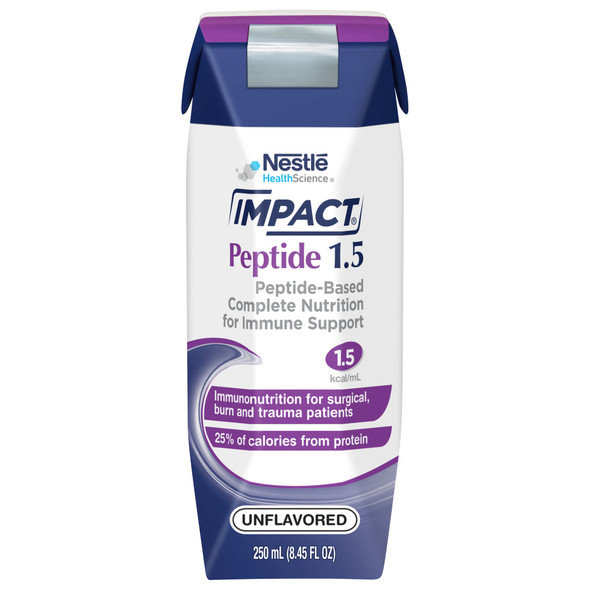 Impact Peptide 1.5 Ready to Use Tube Feeding Formula, 8.45 oz. Carton