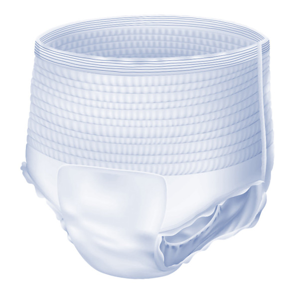 Attends Adult Moderate Absorbent Underwear, Large, White