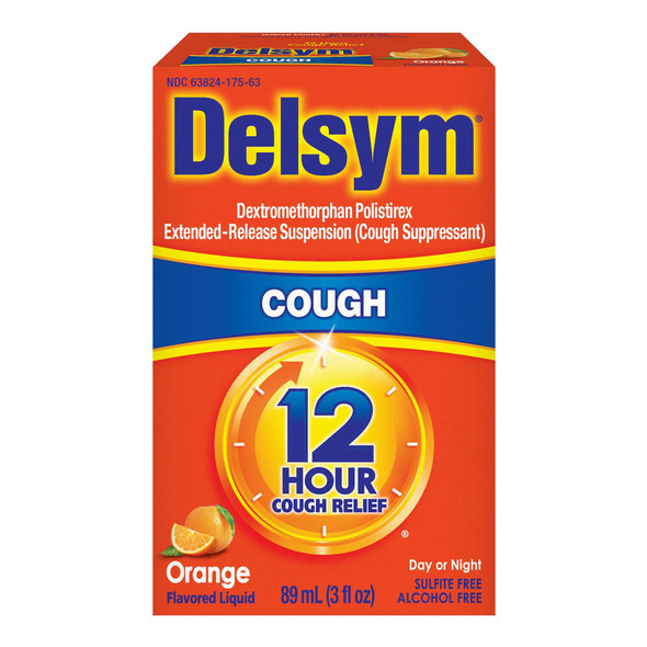 Delsym Dextromethorphan HBr Cold and Cough Relief