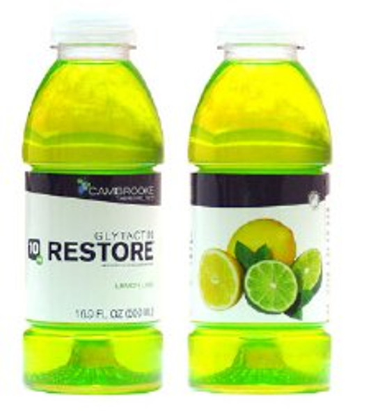 Glytactin Restore Lemon Lime PKU Oral Supplement, 16.9 oz. Bottle