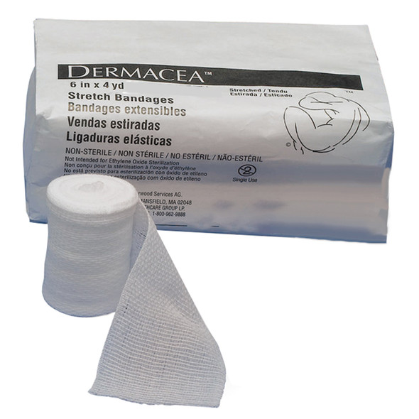 Dermacea Sterile Conforming Bandage, 6 Inch x 4 Yard